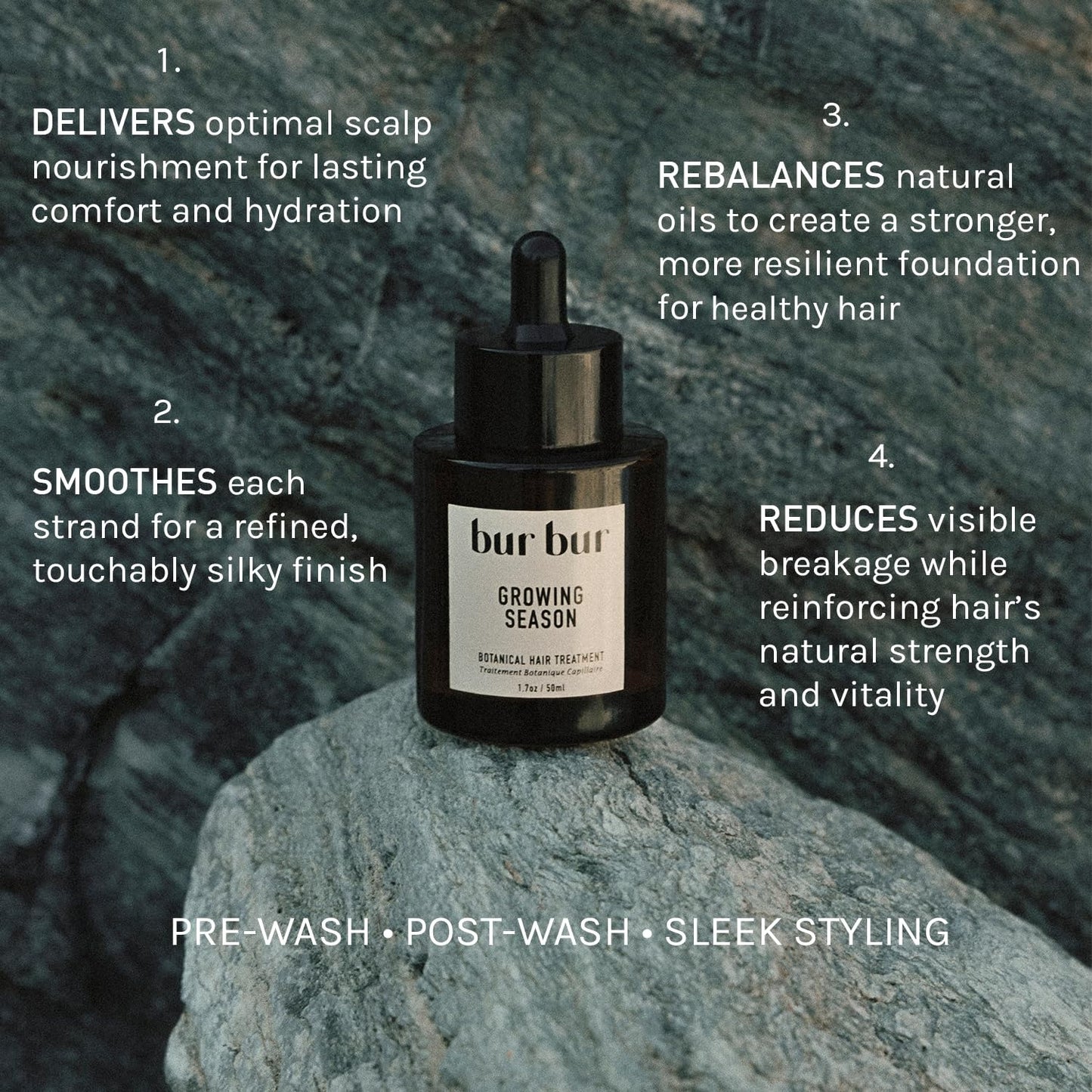 Growing Season Hair Growth And Repair Oil | With Burdock, Nettle Oil and Vitamin C for Visibly Fuller, Stronger and Shinier Hair.